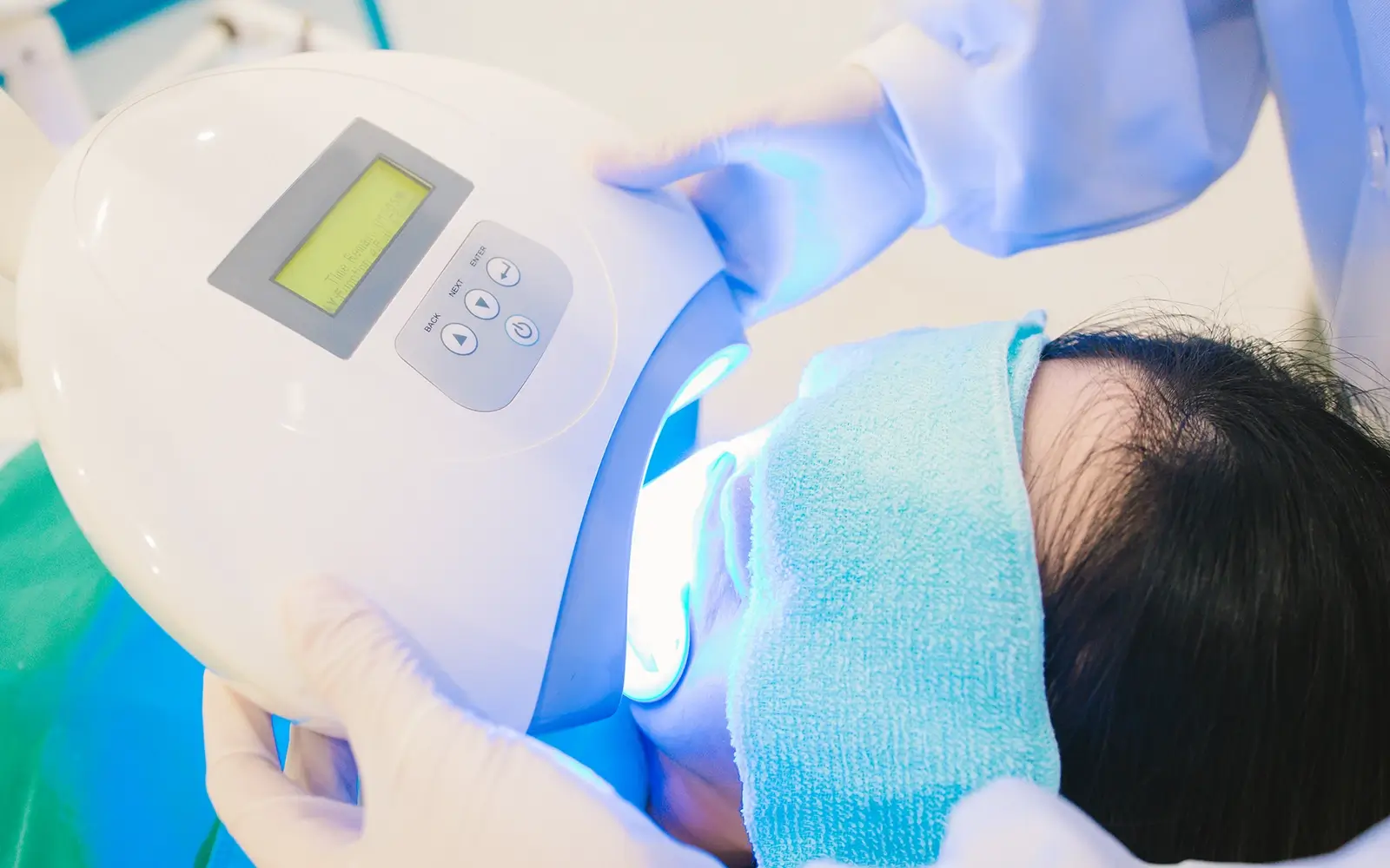 オフィスホワイトニング：短期間で変化を実感したい方に