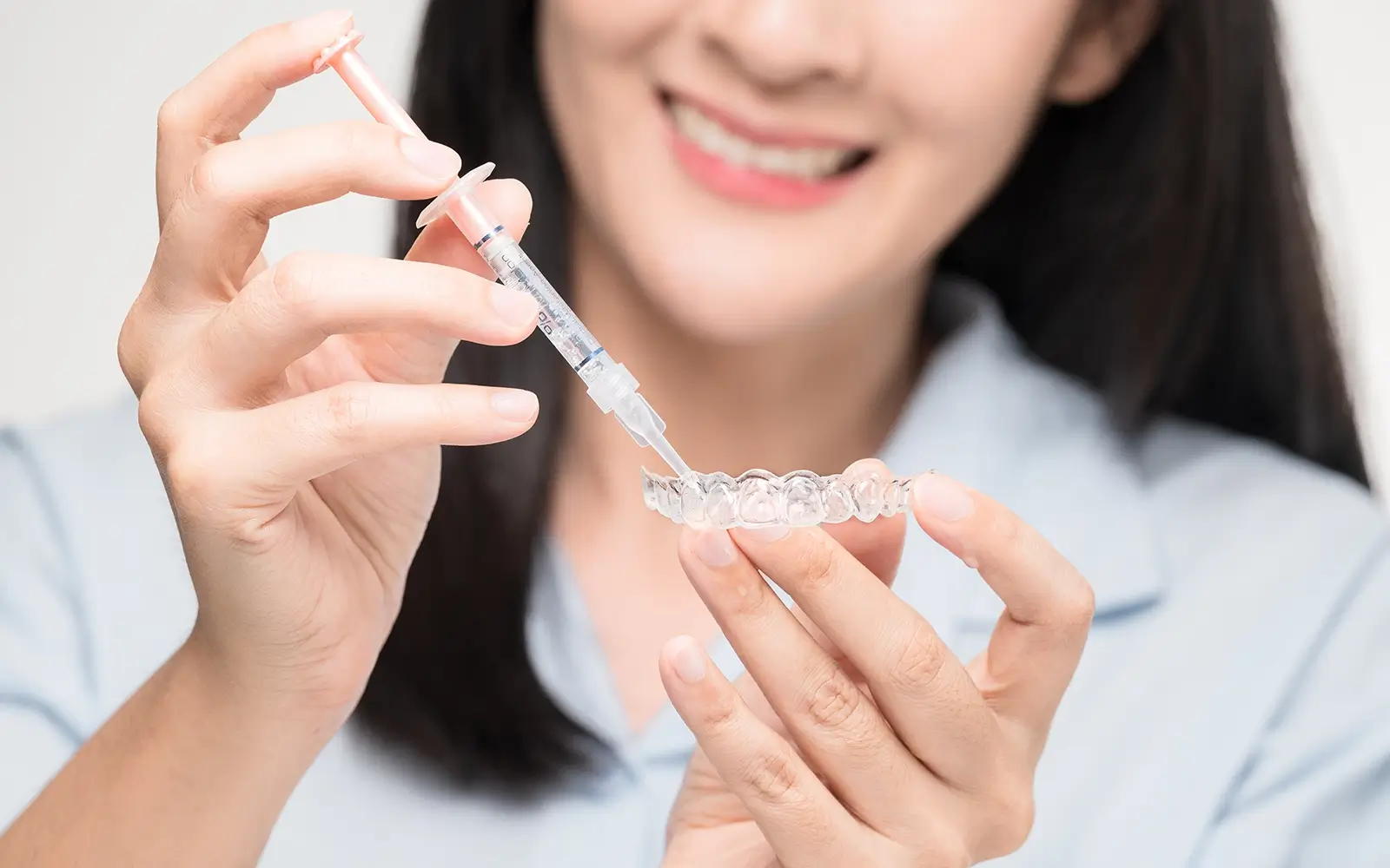 ホームホワイトニング：自然な仕上がりをゆっくり目指す方に